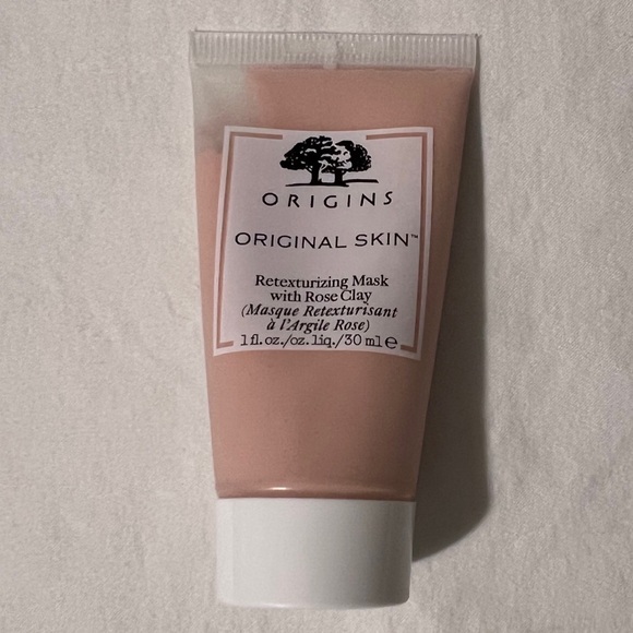 🌹NWT🌹 ORIGINS Original Skin Retexturizing Mask With Rose Clay Travel Size 1oz - Picture 2 of 11
